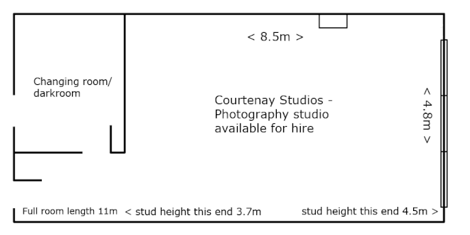 plan layout courtenay studios 37 courtenay place welling photographic studio for hire